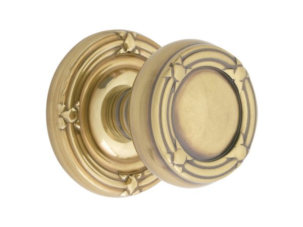 Emtek Perilla Brass Designer Ribbon Reed